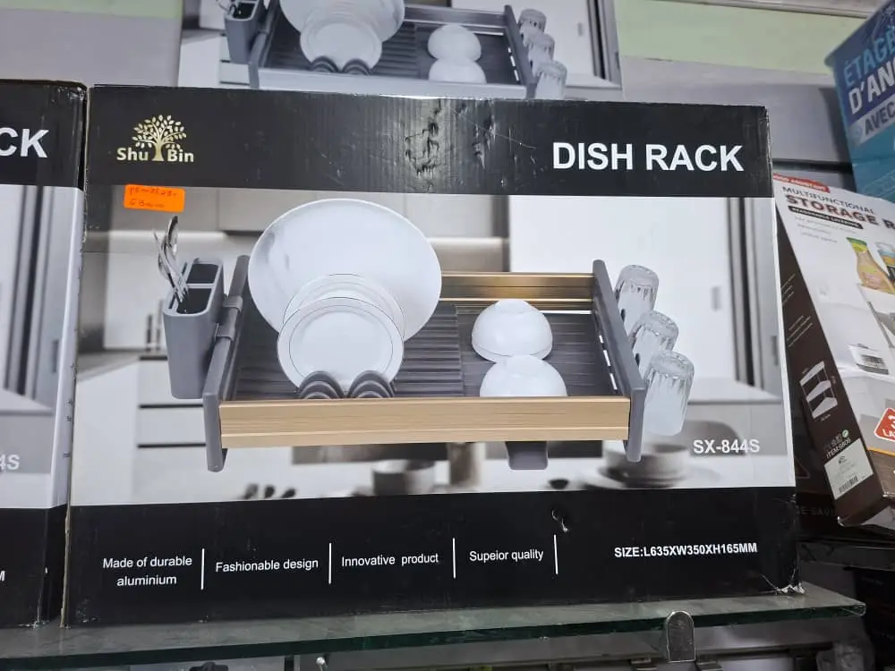 Égouttoir à Vaisselle Extensible en Aluminium Durable - مجفف أواني قابل للتمدد من الألمنيوم المقاوم للصدأ6