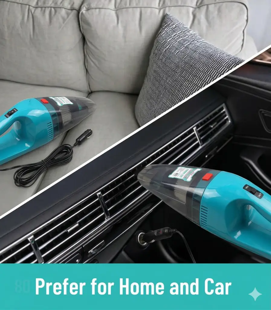 Lamboss Aspirateur de Voiture Portable - مكنسة كهربائية محمولة عالية القوة100