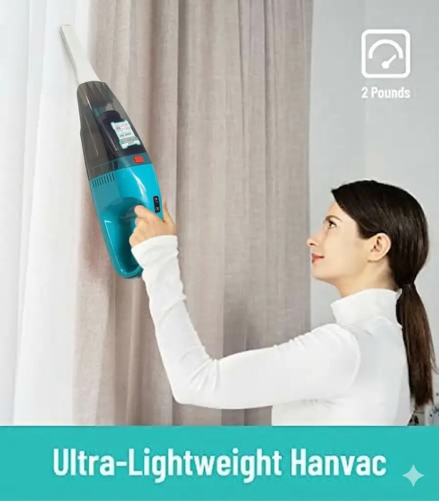 Lamboss Aspirateur de Voiture Portable - مكنسة كهربائية محمولة عالية القوة4