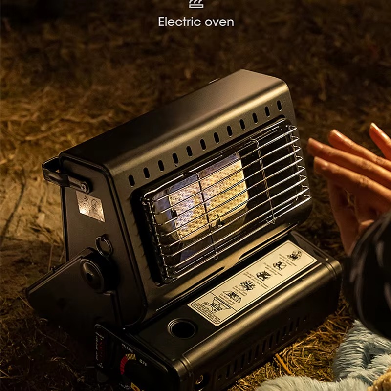 Réchaud & Chauffage à Gaz Portable 2-en-1 (1.3kW) – سخان وطباخ غاز متنقل 2 في 1 للرحالات والتخييم5