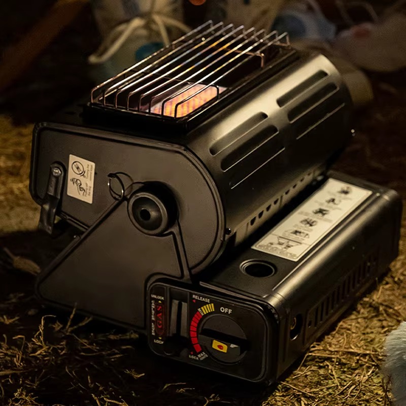 Réchaud & Chauffage à Gaz Portable 2-en-1 (1.3kW) – سخان وطباخ غاز متنقل 2 في 1 للرحالات والتخييم8