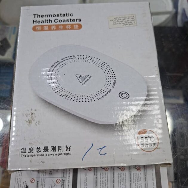 Coussin chauffant intelligent 55d, Base isolante en verre, théière chauffante