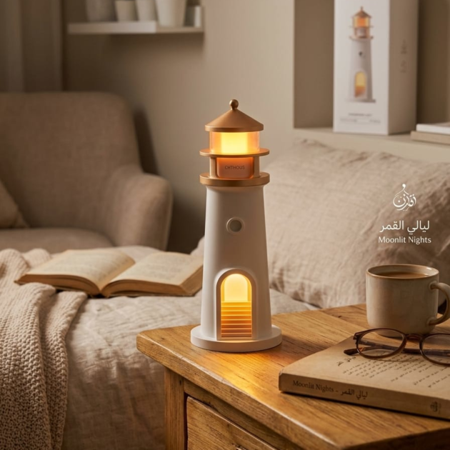 Lighthouse Moonlight - مصباح الفخامة والهدوء لمنزل عصري ومريح